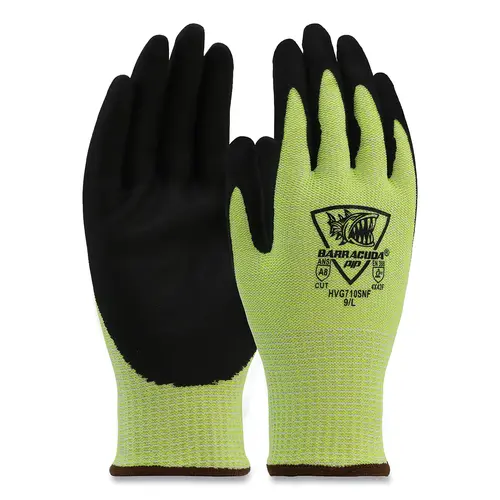 PIP HVG710SNF2X HI-VIS SEAMLESS KNIT POLYKOR BLENDED GLOVE - 2XL