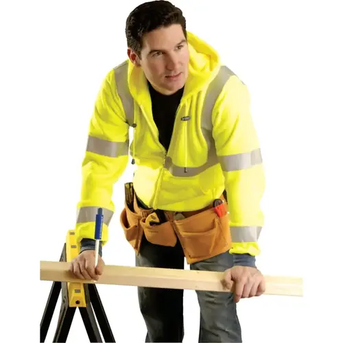 OCCUNOMIX LUXSWT3HZY2X 2X OCCULUX HOOD SWEATSHIRT: YELLOW