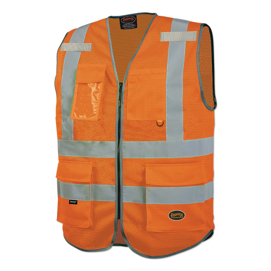 Pioneer V1024850U-M 6960U/6961U Hi-Vis Mesh Multi-Pocket