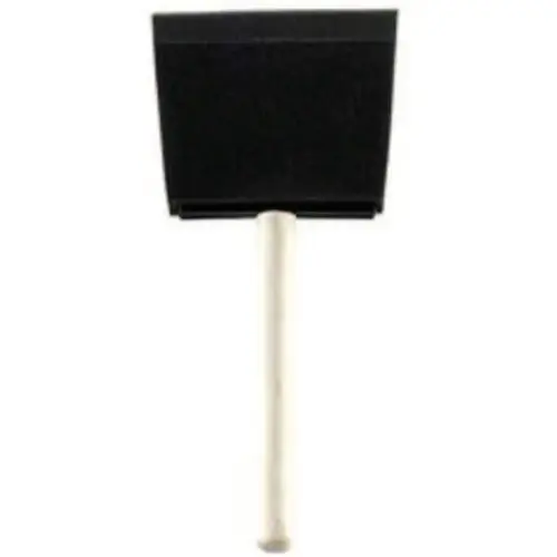 Bestt-Liebco 99081620 Foam Brushes, 2 in wide, Foam, Wood handle, 48/PK - pack of 48