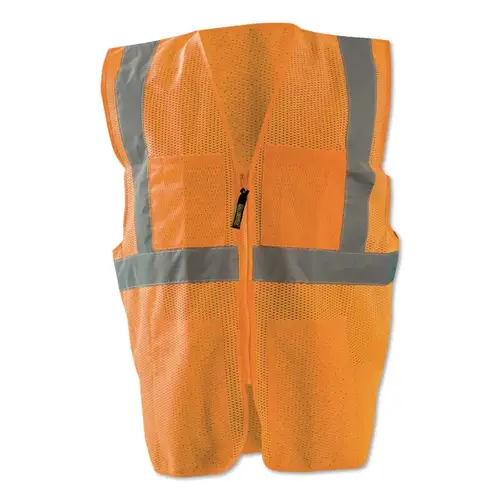 OCCUNOMIX LUXSSGCSOL/XL CL2 MESH SURV VEST ORG