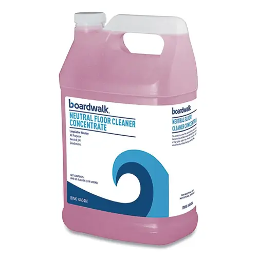 BOARDWALK 4404N Neutral Floor Cleaner, 1 Gallon, Bottle, Citrus - pack of 4