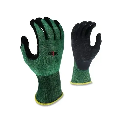 Radians RWG538L 18G FOAM NITRILE W/ DOTSLRG - pack of 12