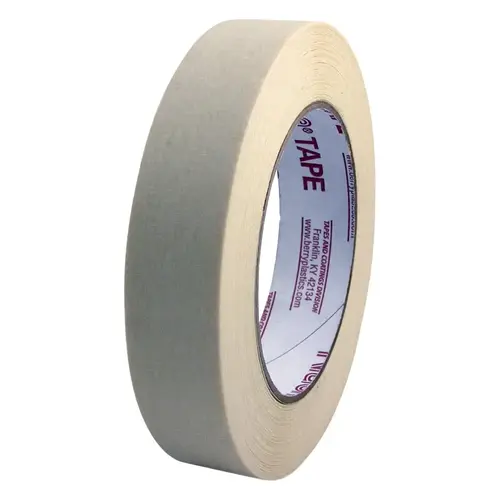 Nashua 1088320 MT100 Masking Tape, 1 in X 60 yd, Natural - pack of 36