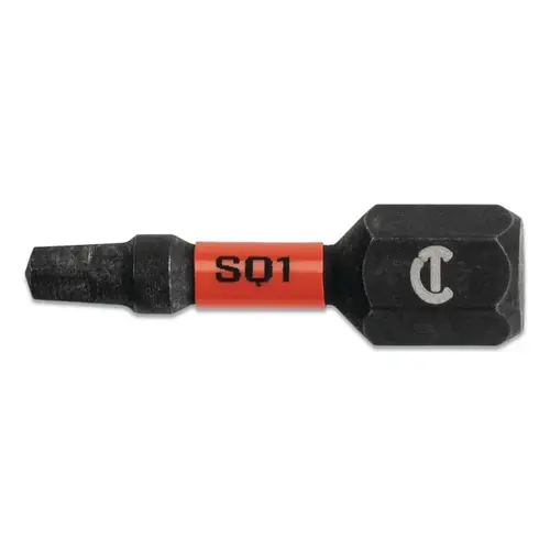 Crescent CAVB1SQ1-2 VORTEX  Impact Power Bit, Square, #1 x 1 in, 4 EA/BX