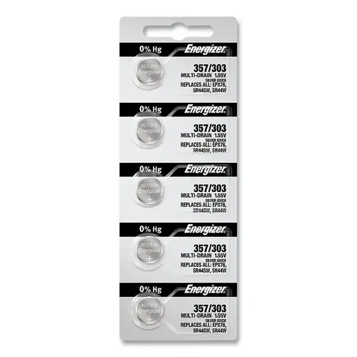 Button Cell, Lithium Coin, 0.46 in dia, 1.55 V - pack of 1000