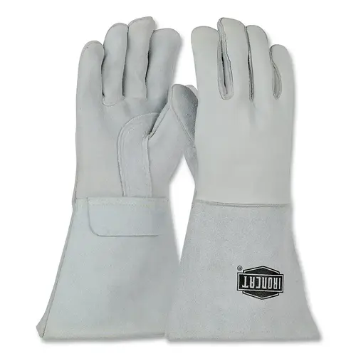 PIP 9061/XL TOP GRAIN ELK WELDING GLOVE, REINFORCED STRAIGHT