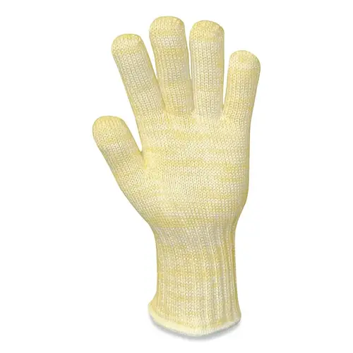 Wells Lamont 2610XL-XCP1 2610 Kevlar /Nomex  Seamless Glove, Cotton, Yellow/White, X-Large