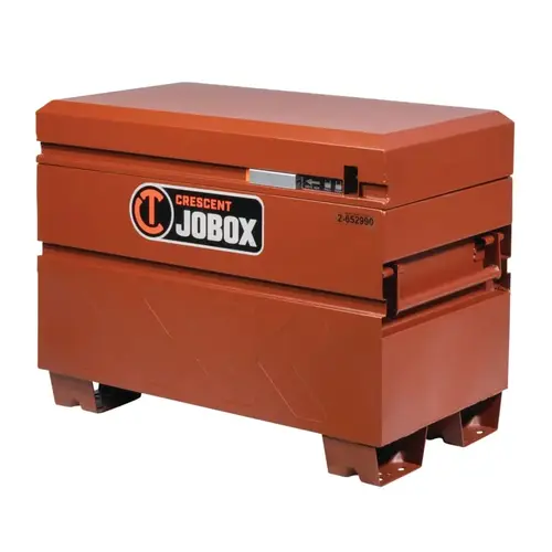 JOBOX 2652990 Site-Vault  Heavy-Duty Chest, 36 in L x 20 in W x 24 in H, 8.3 ft , Brown