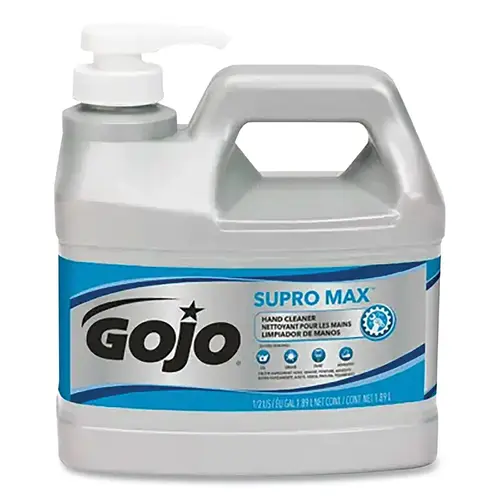 GOJO 097902 SUPRO MAX  Heavy-Duty Hand Cleaner, 1.0 gal, Bottle - pack of 2