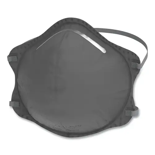 KLEENGUARD 54629 3300 Series N95 Particulate Respirator, Half Face, Welded Head Straps, Gray, Regular - pack of 240