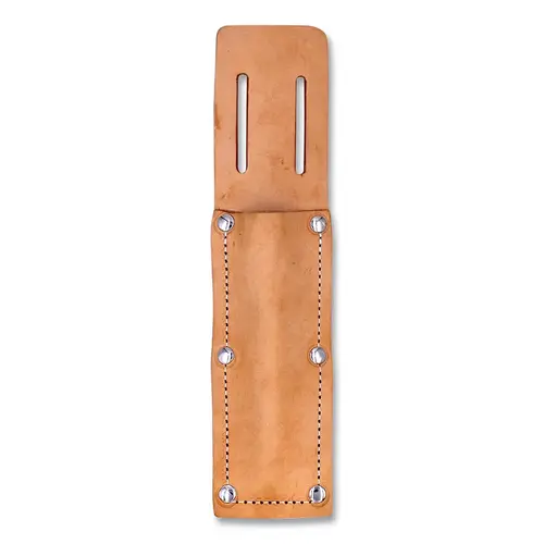 Pacific Handy Cutter A410045 Knife Holster, UKH-331, 1 Pocket, Clip-On, Leather, 9 in L x 2.25 in W x 1 in H, Tan