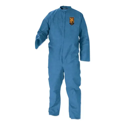 KLEENGUARD 58533 KleenGuard  A20 Breathable Particle Protection Coverall, Blue Denim, Large, ZF - pack of 24