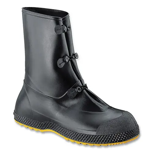 Servus 1101XSM SF PVC Overboots, Mid, X-Small, 12 in H, Black Pair