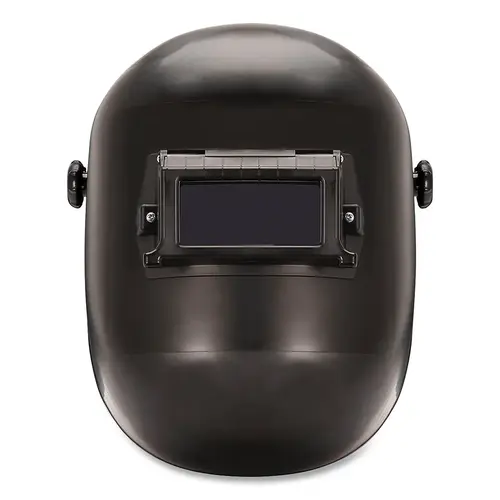 Jackson Safety 14301 Front Lift Welding Helmet, Passive, 10IR, Black, 2 in x 4-1/4 in