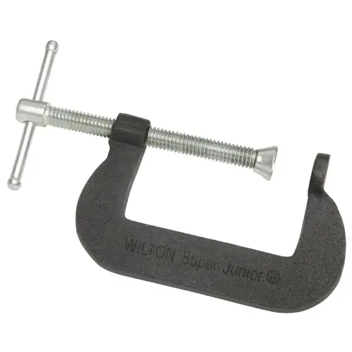 WILTON 21301-XCP1 Super-Junior C-Clamps, Sliding Pin, 1 in Throat Depth
