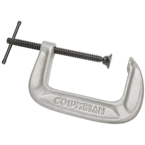 Columbian 140 Series Carriage C-Clamps, Sliding Pin, 2 in Throat Depth