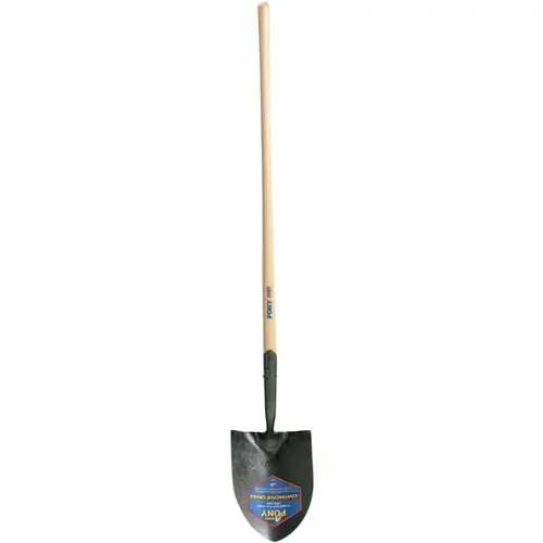 JACKSON PROFESSIONAL TOOLS 1201700 J-450  Series PONY  Shovel, 8.75 in W x 11.5 in L Blade, 47 in L Straight, White Ash, Digging Shovel
