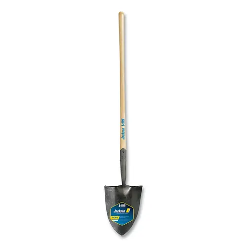 JACKSON PROFESSIONAL TOOLS 1237500 J-450  Series PONY  Shovel, 8.75 in W x 11 in L Blade, 41 in L Contoured, White Ash, Forestry Shovel, 6.75 in Lift