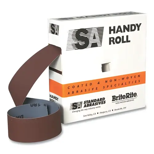 Standard Abrasives 051115-32902 Aluminum Oxide Handy Roll, P80 Grit, Medium, Aluminum Oxide