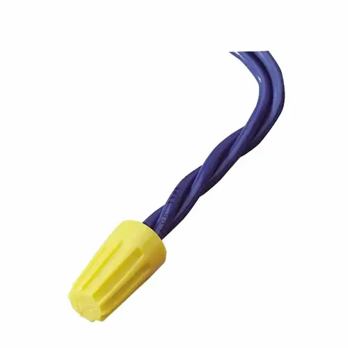 Ideal 30074 Wire-Nut  Wire Connector, Yellow,100 per Box