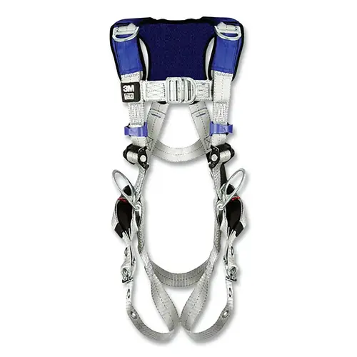 DBI-SALA 1401156 ExoFit  X100 Comfort Vest Retrieval Safety Harness, Back/Shoulder D-Rings, Small, Pass-Thru/Tongue Buckle