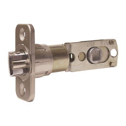 Home Series Drive-In Adjustable Latch Entry Satin Nickel