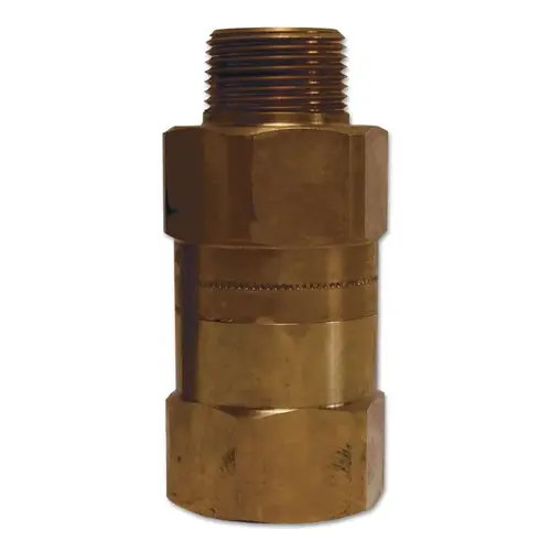 DIXON VALVE SCVR6 Safety Shut-Off Valves, 3/4 in (NPT) Inlet, Male, Brass