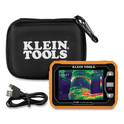 Rechargeable Thermal Imager, with Wi-Fi Data Transfer, 752 degree F, 3.1 in L, 3.5 in TFT LCD Display