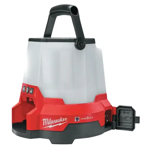 M18 RADIUS LED Compact Site Light w/ ONE-KEY, 18 V, 4,400 Lumens, Red