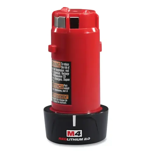 M4  Battery, 2.0 Ah, Lithium-ion, 4 V DC