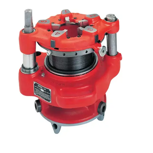 Manual Receding Geared Threader, Model 141, 2-1/2 in NPT to 4 in (NPT) Pipe Capacity