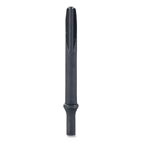 Impact Chisel, 0.498 in Shank, 0.63 in Tip, 7 in OAL, Bushing Splitter