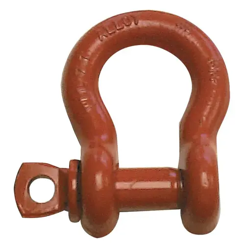 CM COLUMBUS MCKINNON M657AP Screw Pin Anchor Shackles, 1.5 in Bail Size, 25 Tons