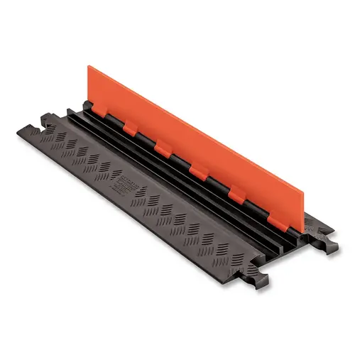 CHECKERS GD2X75STO/B Guard Dog  Low-Profile Cable Protector, 1.25 in H x 11.94 in W x 36 in L, 2 Channel, O/B