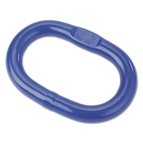 Peerless 8451000 V10 Oblong Master Links, 4,240 lb Load, Peerless Blue