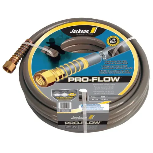 JACKSON PROFESSIONAL TOOLS 4003900 Pro-Flow  Commercial Duty Hose, 3/4 in X 50 ft