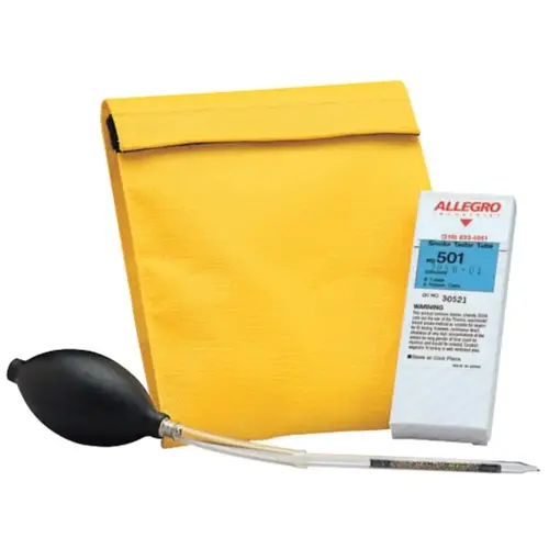 Allegro Industries, Inc 2050 Standard Smoke Test Kit for Air Purifying Respirators