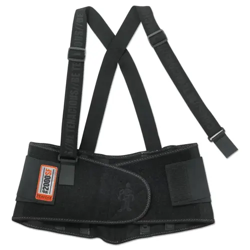 Ergodyne 11281 ProFlex 2000SF High Performance Back Support, X-Small, Black