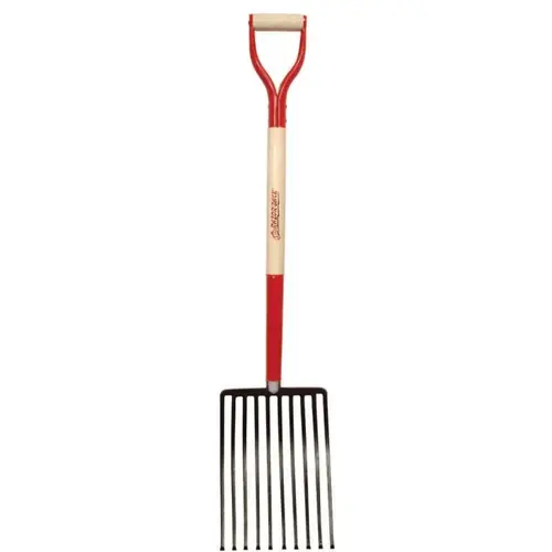 Razor-Back 76107 Special Purpose Forks, Stone/Ballast, 10-square tine, 30 in handle - pack of 3