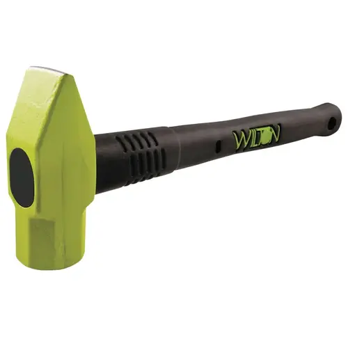 B.A.S.H  Unbreakable Handle Cross Pein Hammer, 3lb, 16 in Rubber and Steel Handle