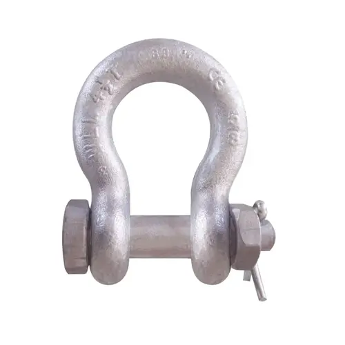 CM COLUMBUS MCKINNON M847G Bolt & Nut Anchor Shackles, 5/16 in Bail Size, 1 Ton - pack of 50