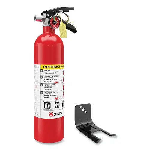Kidde 21032136 Pro Multi-Purpose Fire Extinguisher, ABC Fire Type, 2.5 ...