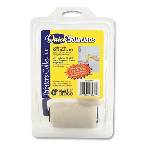 Bestt-Liebco 991864310 Quick Solutions  Mini Kit, Tray, Mini Roller Frame, 2 Mini Rollers - pack of 6
