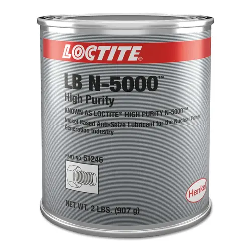 Loctite 234282 N-5000 High Purity Anti-Seize, 2 lb Can Silver - pack of 12