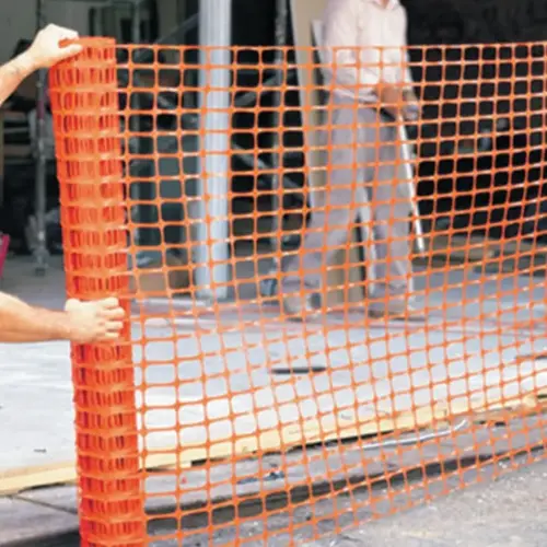 Anchor Industries ML500 Safety Fence, 4 ft x 100 ft, Polyethylene, Orange