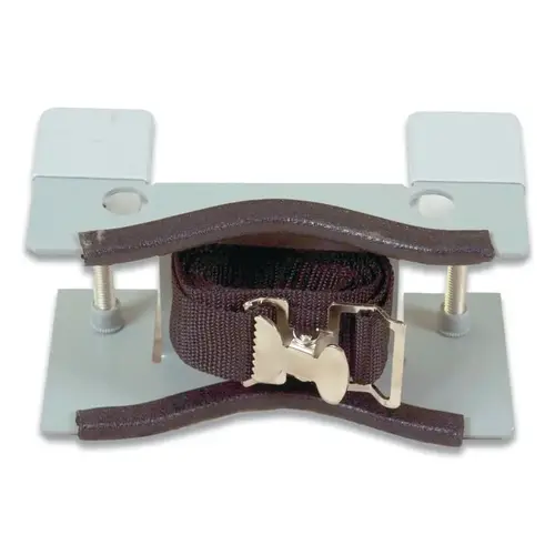 Justrite 35258 Gas Cylinder Storage Bracket, Bench Mount, 1 cylinder, Steel