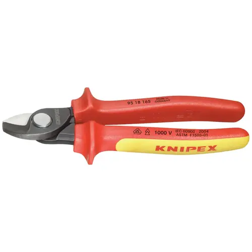 Knipex 9511165 Cable Shears, 6 1/2 in