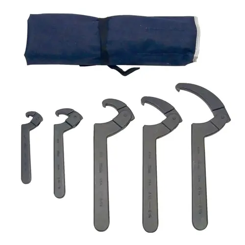 MARTIN TOOLS SHW5K 5 PIECE SPANNER HOOK WRENCH SET