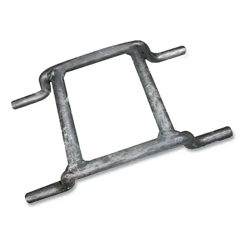 CHECKERS RTLDG Ground Protection Mat Accessory, Double Turn-A-Link, 0.25 in H x 1.25 in W x 3.25 in L, Steel/Galv Coating